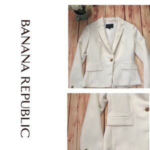 NWOT BR white blazer